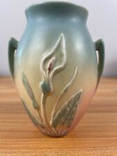 VINTAGE HULL Art Pottery CALLA LILY PATTERN VASE MARKED 540/33-6 CIRCA 1938 picture