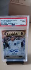 2022 Bowman Sterling - Sterling Signage Autographs #SSA-MC Miguel Cabrera /99... picture