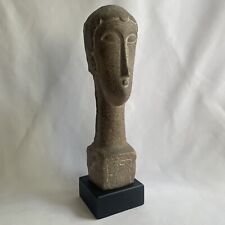 1961 Austin Productions Elongated Bust Sculpture After Modigliani MCM picture