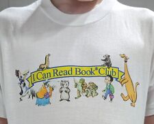 RARE VTG 90s I Can Read Book Club Kids T-Shirt Single Stitch Frog & Toad Francis picture