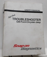 Snap-on Fast Track Troubleshooter GM Ford Chrysler Jeep 1999 Ninth Edition picture