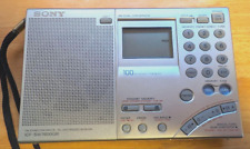 Sony ICF-SW7600GR AM/FM Shortwave World Band Receiver Radio Synthesized Sliver picture