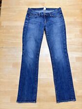 Vintage Lucky Brand Dungaree Women’s Mia Jean Distressed Denim Low Rise Sz 8/29 picture