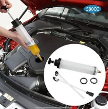 500CC Oil Suction Filler Fluid Transfer Hand Syringe Gun Pump Extractor Gearbox picture