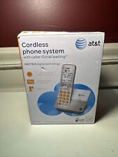 AT&T EL51103 DECT 6.0 Phone w/ Caller ID/Call Waiting 1 Cordless Handset Silver picture