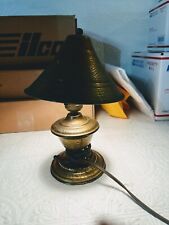 Vintage Brass Hammered Lamp picture