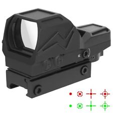 New 1X22X33 Red Green Dot Gun Sight Scope Reflex Sight with 20mm Rail picture