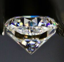 Certified 5 Ct Round Cut Natural  Diamond Grade Color VVS1/D +1Free Gift picture