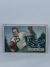 1951 Bowman # 10 Steve Van Buren Philadelphia Eagles Vintage picture