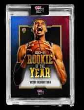 2023-24 Topps Now Victor Wembanyama NBA Rookie of the Year Basketball Card VW-6 picture