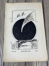 Vintage 1915 MH Aerolith Volume 19 No 1 January picture