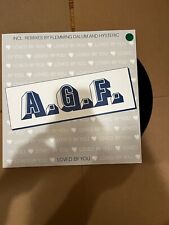 AGF LOVED BY YOU Rare Italo Disco Vinyl NEW picture