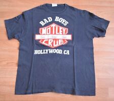 Vintage 1987 Mötley Crüe Girls Girls Girls World Tour Shirt Tee L 80s Hollywood picture