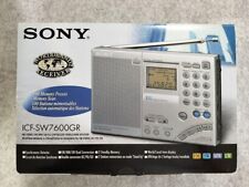 Sony ICF-SW7600GR AM/FM Shortwave World Band Receiver Radio / used picture