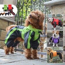 Dog Raincoat Lightweight 4 Feet Four Legs Rain Coats for Small Medium Large Dogs picture