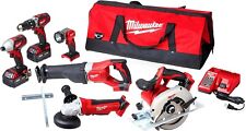 Milwaukee 2696-26 M18 Cordless LITHIUM-ION 6-Tool Combo Kit picture