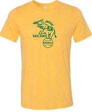  Baseball old school throwback Oakland A's t shirt 70s 80s XS-4XL  picture