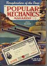 Popular Mechanics Magazine Vol. 82 #1 VG 1944 picture