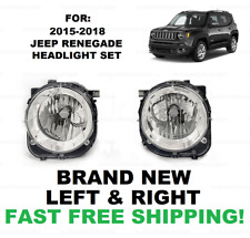 FOR 2015-2018 Jeep Renegade  Headlights Headlamps LEFT RIGHT picture
