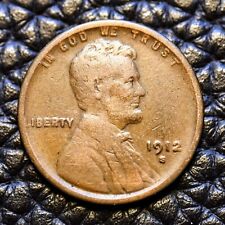1912-S Lincoln Cent ~ FINE Condition - COMBINED SHIPPING picture