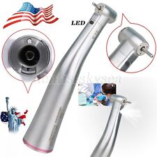NSK Ti-MAX X95L Style Dental 1:5 LED Fiber Optic Contra Angle Handpiece Red Ring picture