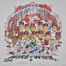 HOT SELLING Vintage Cincinnati Reds 1990 World Series  S-5XL picture