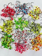1/32 1/16 1/8oz Crappie Jig Heads Fishing Sickle Hooks Crappie-Panfish-Trout🌟 picture