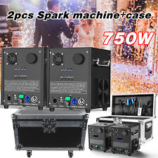 2X 750W Cold Spark Machine Firework Machine DMX DJ Wedding Stage Effect Machine picture