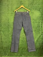 Vintage Deadstock Wrangler 910DEN USA Made Dark Wash Denim Jeans 31x33 NEW 80s picture