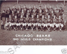 1943 CHICAGO BEARS WORLD CHAMPIONS 8X10 TEAM PHOTO  picture