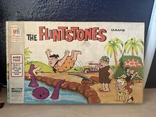 Vintage Flintstones Board Game Milton Bradley Messed Up Vacation 1971 picture