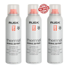 SET OF 3 Rusk THERMAL SHINE Spray 4.4oz / 142ml (Pack of 3), 100% FRESH picture