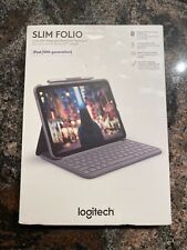 Logitech Slim Folio Protective Bluetooth Keyboard Case for Apple iPad 10.9