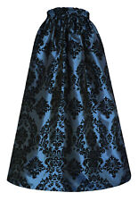 Women's Elegant Pleated Formal Occasion Patterned Full Long Skirt Reg Plus picture