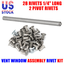 For 1951-1972 GMC Chevrolet Chevy Pickup Suburban Vent Window Assembly Rivet Kit picture