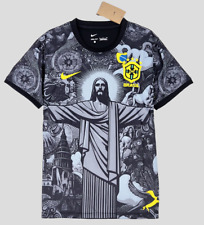 Brazil Jesus Christ The Redeemer Jersey Kit Special Edition Gold Shirt picture