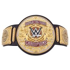 New WWE World Tag Team Championship Replica Title Belt 2mm Brass picture