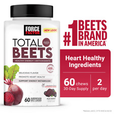 Force Factor Total Beets Soft Chews with Beetroot Supplement, 60 Chews picture