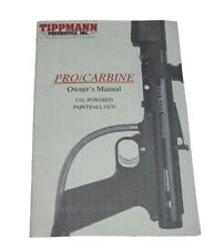 New Original Tippmann Pro Carbine Paintball Gun Owner Operator Manual  picture