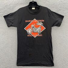 VINTAGE Harley Davidson T Shirt Mens Large Bald Eagle Alabama Single Stitch* picture
