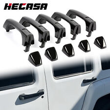 Door Handle Black Exterior Outside Front & Rear Set of 5 For Hummer H3 H3T 06-10 picture