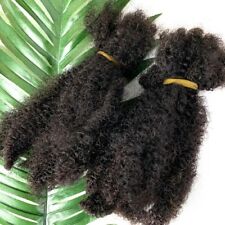 Afro Curly Locks HairExtensions Microlocs  Braiding Hair Bulk Hair For Braiding  picture