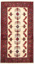 Traditional Vintage Hand-Knotted Carpet 3'2