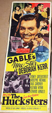 HUCKSTERS '47 GABLE, KERR, GARDNER CLASSIC RARE ORIGINAL U.S. IN FILM POSTER picture