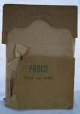 Vintage Proco Toilet Seat Cover Paper Advertising picture