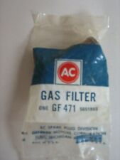 NEW NOS GM AC GF471 GAS FILTER 1970'S-1980'S?? (LOT OF 4) picture