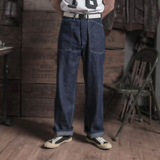 Bronson 1930s Dungarees Civilian Conservation Corps Work Pants 10oz Denim Jeans picture