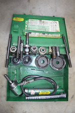Greenlee 7310 Knockout Punch Driver SLUG BUSTER Set 767 PUMP BUY NOW READ picture