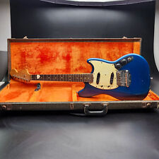 Vintage 1965-66 Fender Mustang Dark Blue with Original Case picture