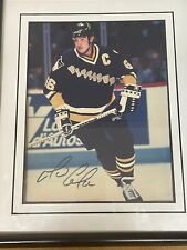 1992 Mario Lemieux FRAMED Autographed Signed 8x10 Pittsburgh Penguins NHL HOF picture